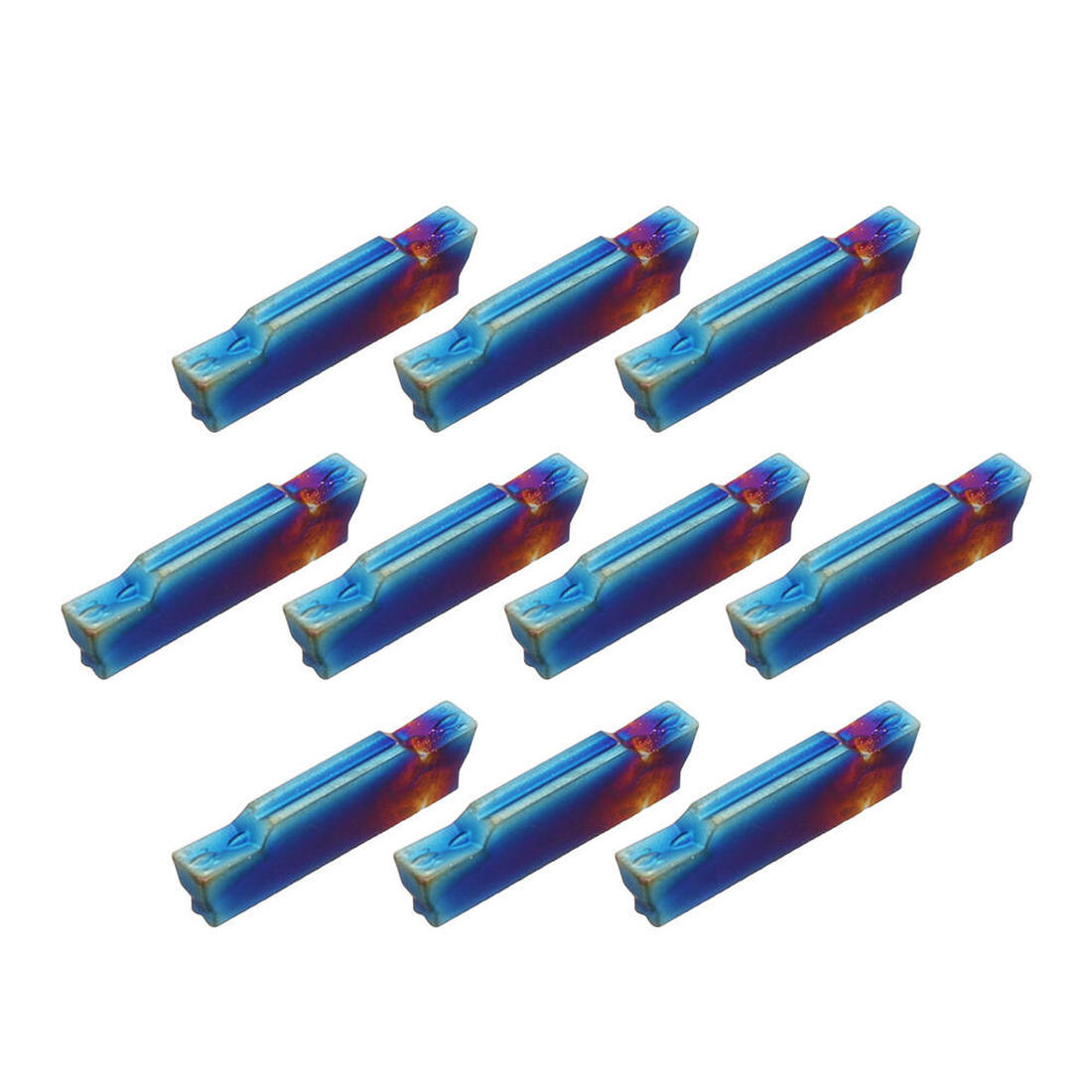 OKE MGMN300-M OP1215 Carbide Cut-Off Inserts - 10-Piece Box For Stainless Steel CNC Machining 8 thumbnail image