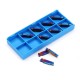 10pcs HRC45 Blue Nano MGMN300-M 3mm Carbide Insert for MGEHR/MGIVR Turning Tool Holder