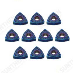 10pcs HRC45 Blue Nano WNMG080404 Carbide Insert for WWLNR/L MWLNR/L Turning Tool Holder 10pcs HRC45 Blue Nano WNMG080404 Carbide Insert for WWLNR/L MWLNR/L Turning Tool Holder