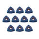 10pcs HRC45 Blue Nano WNMG080404 Carbide Insert for WWLNR/L MWLNR/L Turning Tool Holder