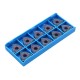 10pcs HRC45 Blue Nano WNMG080404 Carbide Insert for WWLNR/L MWLNR/L Turning Tool Holder