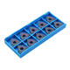 10pcs HRC45 Blue Nano WNMG080404 Carbide Insert for WWLNR/L MWLNR/L Turning Tool Holder