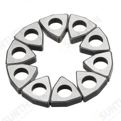 10pcs MW0603/MW0804 Carbide Insert Shim Seats Accessories for WNMG06 Insert Turning Tool 10pcs MW0603/MW0804 Carbide Insert Shim Seats Accessories for WNMG06 Insert Turning Tool