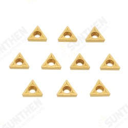 10pcs TCMT110204 Carbide Insert for Lathe Turning Tool Holder