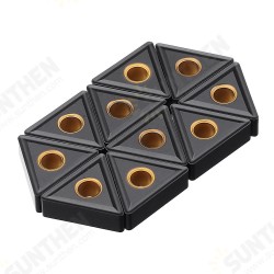 10pcs TNMG160404 MS CVD External Turning Tool Carbide Insert for DTGNR/L 10pcs TNMG160404 MS CVD External Turning Tool Carbide Insert for DTGNR/L