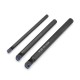 3pcs Lathe Boring Bar Turning Tool Holder Set with 10pcs Blue Nano CCMT0602 Inserts