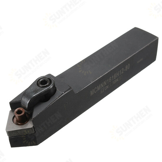 4pcs MCMNN1616H12 MCGNR1616H12 MCMNN1616H12 MCGNL1616K12 Lathe Turning Tool Holder with 10pcs CNMG120408 Carbide Insert