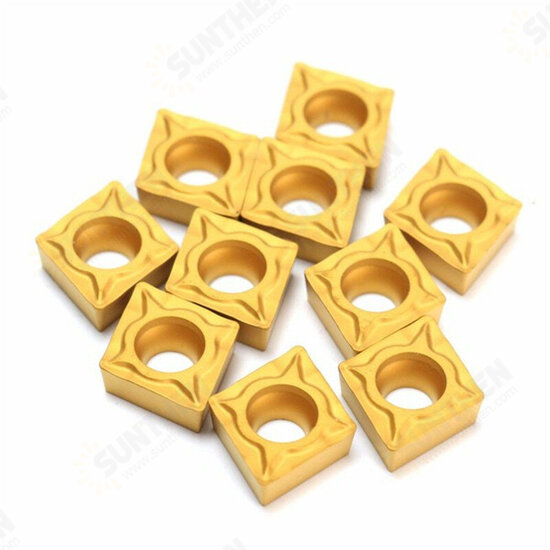 CT-12 50pcs Carbide Inserts with 7pcs 12mm Shank Lathe Turning Tool Holder DCMT070204 CCMT060204 MGMN200