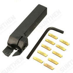1616-2 16*16*100mm External Grooving Lathe Tool Holder With 10pcs MGMN200 Insert 1616-2 16*16*100mm External Grooving Lathe Tool Holder With 10pcs MGMN200 Insert