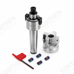 MT3 FMB22 400R-50-22 Face End Mill with 4pcs Blue Nano APMT1604 Inserts MT3 FMB22 400R-50-22 Face End Mill with 4pcs Blue Nano APMT1604 Inserts