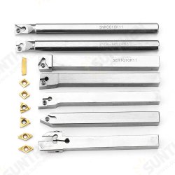 Upgrade 21pcs 10mm Turning Tool Holder Lathe Boring Bar+Carbide Insert+Wrench Set Upgrade 21pcs 10mm Turning Tool Holder Lathe Boring Bar+Carbide Insert+Wrench Set