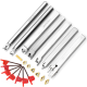 Upgrade 21pcs 10mm Turning Tool Holder Lathe Boring Bar+Carbide Insert+Wrench Set