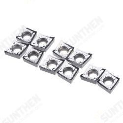 10pcs CCGT120404 AK H01 Aluminum Cutter Blade Carbide Insert Cutting Tool For CNC Turning Tools 10pcs CCGT120404 AK H01 Aluminum Cutter Blade Carbide Insert Cutting Tool For CNC Turning Tools