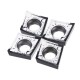 10pcs CCGT120404 AK H01 Aluminum Cutter Blade Carbide Insert Cutting Tool For CNC Turning Tools