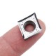 10pcs CCGT120404 AK H01 Aluminum Cutter Blade Carbide Insert Cutting Tool For CNC Turning Tools