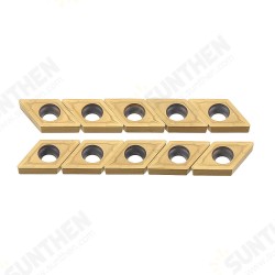 10pcs DCMT070204 VP15TF Internal Turning Tools Carbide Insert Cutting Tool CNC Lathe Tools For Steel 10pcs DCMT070204 VP15TF Internal Turning Tools Carbide Insert Cutting Tool CNC Lathe Tools For Steel