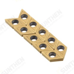 10pcs DCMT070204 VP15TF Internal Turning Tools Carbide Insert Cutting Tool CNC Lathe Tools For Steel 10pcs DCMT070204 VP15TF Internal Turning Tools Carbide Insert Cutting Tool CNC Lathe Tools For Steel