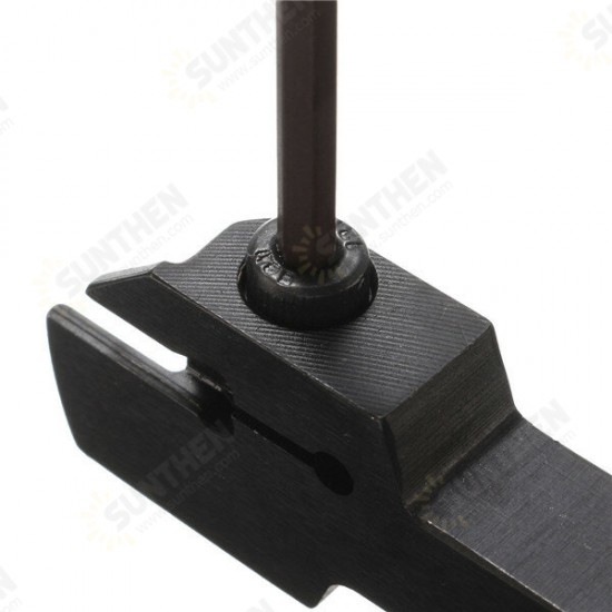 1010-2 10x10x100mm Lathe Turning Tool Holder With 4pcs MGMN200 Inserts