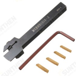 1010-2 10x10x100mm Lathe Turning Tool Holder With 4pcs MGMN200 Inserts 1010-2 10x10x100mm Lathe Turning Tool Holder With 4pcs MGMN200 Inserts