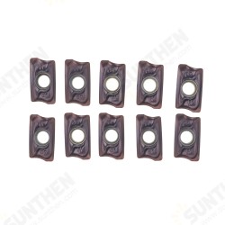 10Pcs AOMT123608 Carbide Insert Cutter CNC Machine Milling Blade Carbide Tool 10Pcs AOMT123608 Carbide Insert Cutter CNC Machine Milling Blade Carbide Tool