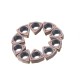 10pcs WCMX030208 Carbide Insert Drill Blade WCMX Milling Inserts for U-drill