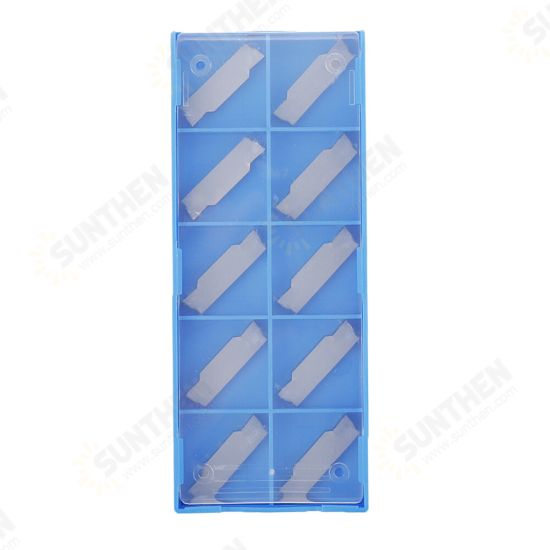 MGMN150/200/300/400 10pcs Carbide Insert Aluminum Cutter For Turning Tool Holder