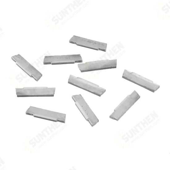 MGMN150/200/300/400 10pcs Carbide Insert Aluminum Cutter For Turning Tool Holder