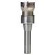 R8 FMB22 Straight Shank Arbor 400R Face End Mill Cutter with 4Pcs APMT1604 Carbide Inserts