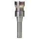 R8 FMB22 Straight Shank Arbor 400R Face End Mill Cutter with 4Pcs APMT1604 Carbide Inserts R8 FMB22 Straight Shank Arbor 400R Face End Mill Cutter with 4Pcs APMT1604 Carbide Inserts