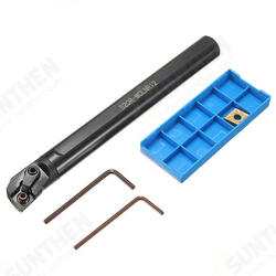 S20R-MCLNR12 20x200mm Lathe Turning Tool Holder with CNMG1204 Insert and Wrench