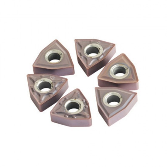 CNC Blade WNMG080404/08/12 Peach Shape Stainless Steel Special Alloy Lathe Outer Cutter