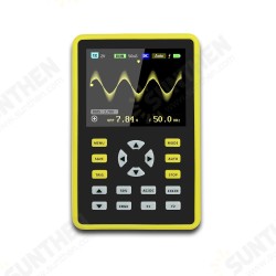 ADS5012H Digital 2.4inch TFT Screen Anti-burn Oscilloscope 500MS/s Sampling Rate 100MHz Analog Bandwidth with Waveform Storage and 3000mah Battery ADS5012H Digital 2.4inch TFT Screen Anti-burn Oscilloscope 500MS/s Sampling Rate 100MHz Analog Bandwidth with Waveform Storage and 3000mah Battery
