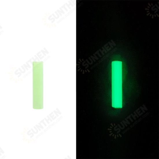 6 PCS 3*11mm Luminous Stick Self-luminous Tube Suitable For Flashlight EDC Tools Decoration Luminous Glow Gadgets