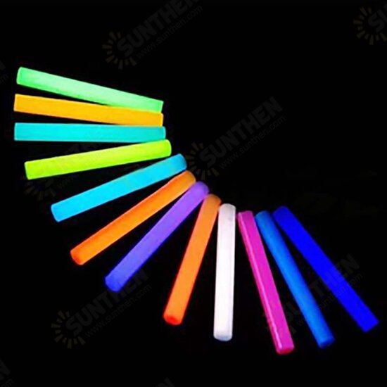 8pcs Luminous Tube Self-luminous Gadgets Strip 2*12mm 1.5*6mm Glow Gadgets For Astrolux MF01X WP4 Flashlight EDC Tools Decoration