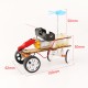 DIY Educational Mechanical Obstacle Avoidance Car Scientific Invention Toys