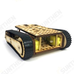 SN8600 DIY Wooden Tank Assembled Robot Kit SN8600 DIY Wooden Tank Assembled Robot Kit