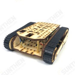 SN8600 DIY Wooden Tank Assembled Robot Kit