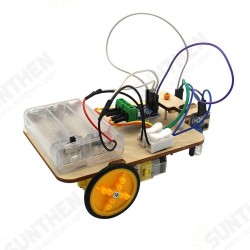 Smart Robot Truck Chassis Kit Steam Education Learning Electronic Circuit for Arduino DIY Toy Smart Robot Truck Chassis Kit Steam Education Learning Electronic Circuit for Arduino DIY Toy