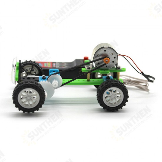 Wire-controlled Small DIY Machine Science Electric Robot Wired Toy