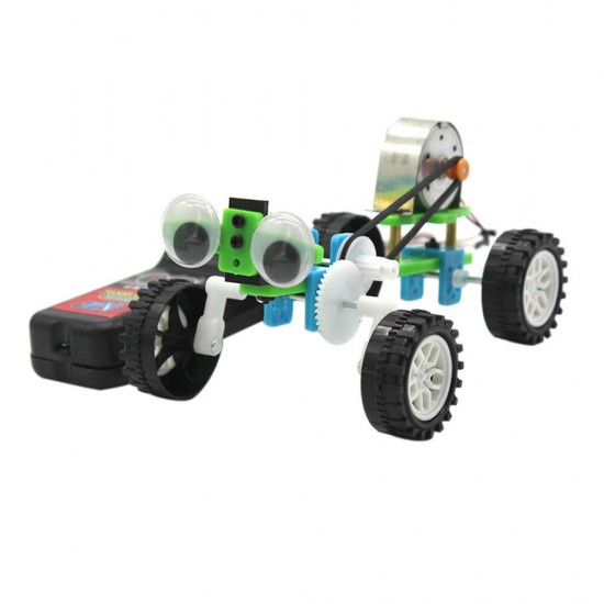 Wire-controlled Small DIY Machine Science Electric Robot Wired Toy
