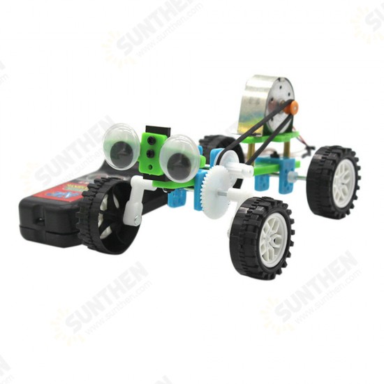 Wire-controlled Small DIY Machine Science Electric Robot Wired Toy