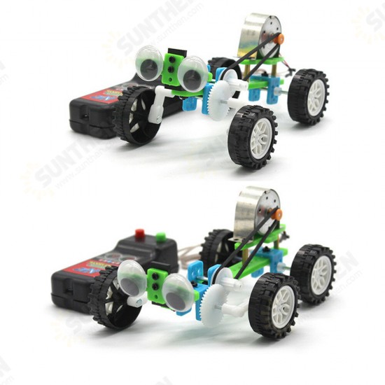 Wire-controlled Small DIY Machine Science Electric Robot Wired Toy