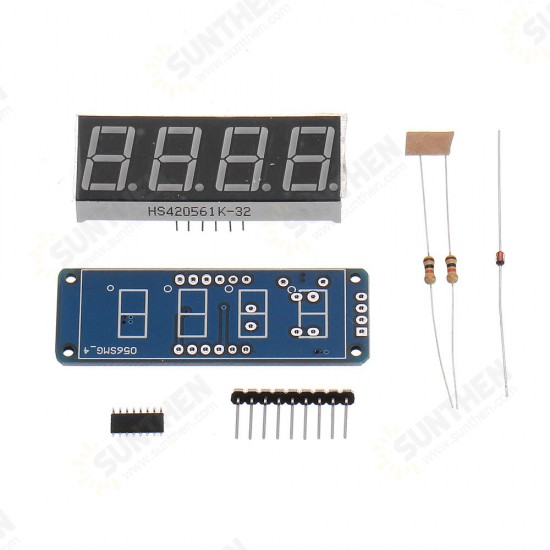 0.56 Inch Digital Tube DIY Kit TM1650 Four-digit LED Digital Tube Display Module For