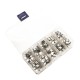 100PCS 10 Models Type-C USB Charging Dock Connectors Mix Kit 6Pin&16Pin for Phone Digital Product