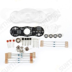 10pcs DIY Electronic POV Rotate Fingertip Gyro Soldering Kit Colorful LED Electronic Training Part 10pcs DIY Electronic POV Rotate Fingertip Gyro Soldering Kit Colorful LED Electronic Training Part