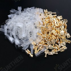 135/270/315PCS Box Insulated Male Female Wire Connector 2.8/4.8/6.3MM Golden Electrical Crimp Terminals Termin Spade Connectors Assorted Kit 135/270/315PCS Box Insulated Male Female Wire Connector 2.8/4.8/6.3MM Golden Electrical Crimp Terminals Termin Spade Connectors Assorted Kit