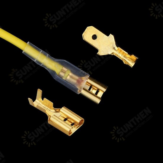 135/270/315PCS Box Insulated Male Female Wire Connector 2.8/4.8/6.3MM Golden Electrical Crimp Terminals Termin Spade Connectors Assorted Kit