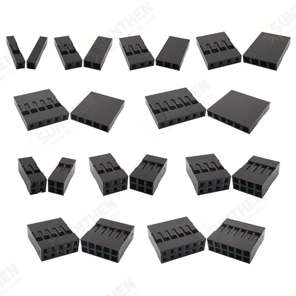 Buy GTIWUNG 550Pcs 2.54mm JST-XH JST Connector Kit,2/3/4/5 Pin Housing Female And Male Connector Plug Pin Terminal Connector Jst Adapter Cable Connector