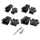 200Pcs 2.54mm Pitch JST SM Connector Kit 2/3/4/5Pin Male/Female Housing Pin Header Crimp Terminals Electrical Wire Connector Kit