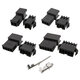 200Pcs 2.54mm Pitch JST SM Connector Kit 2/3/4/5Pin Male/Female Housing Pin Header Crimp Terminals Electrical Wire Connector Kit